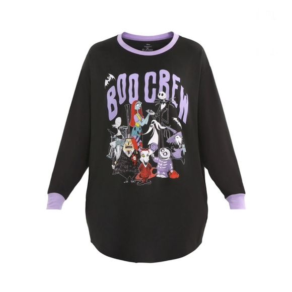 💜Bundle 2 Women’s Nightmare Before Christmas Sleep shirts Size:XS(0-2) - Picture 3 of 10